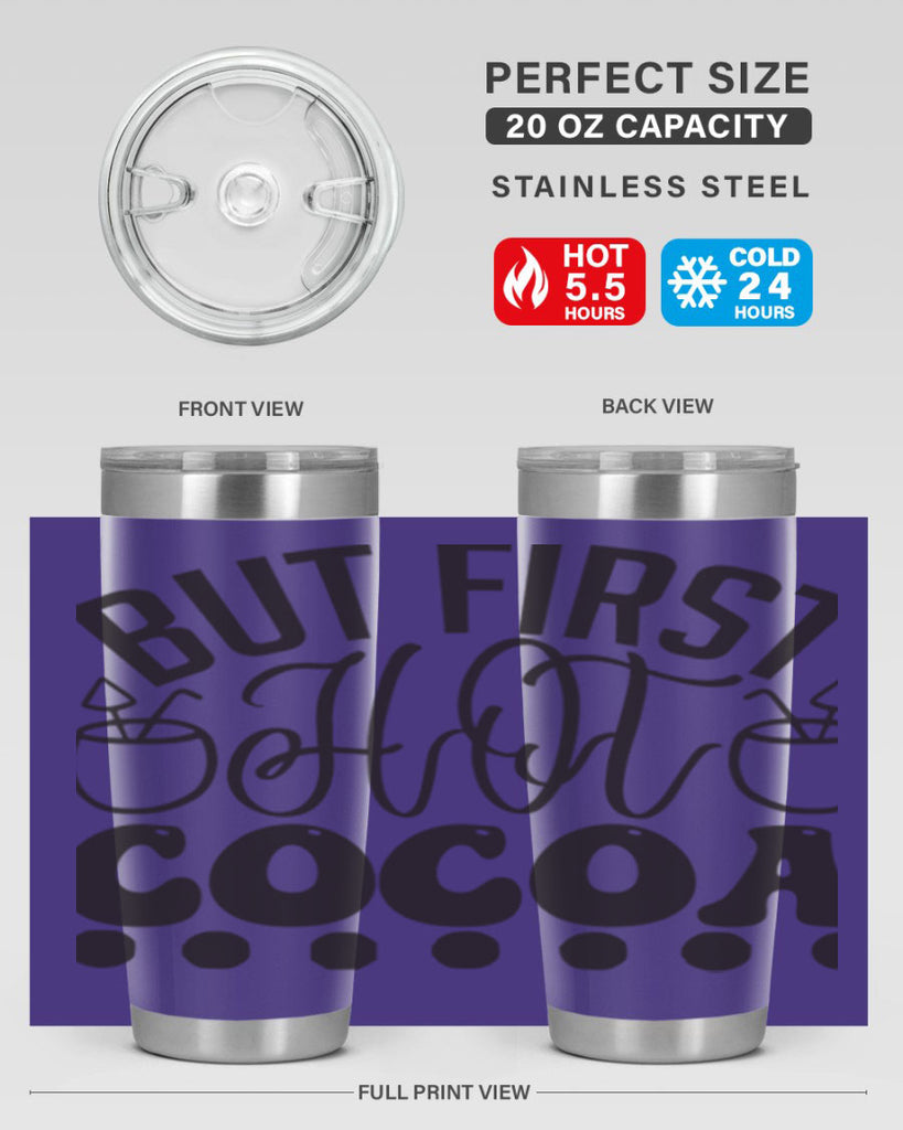 But first hot cocoa 36#- winter- Tumbler