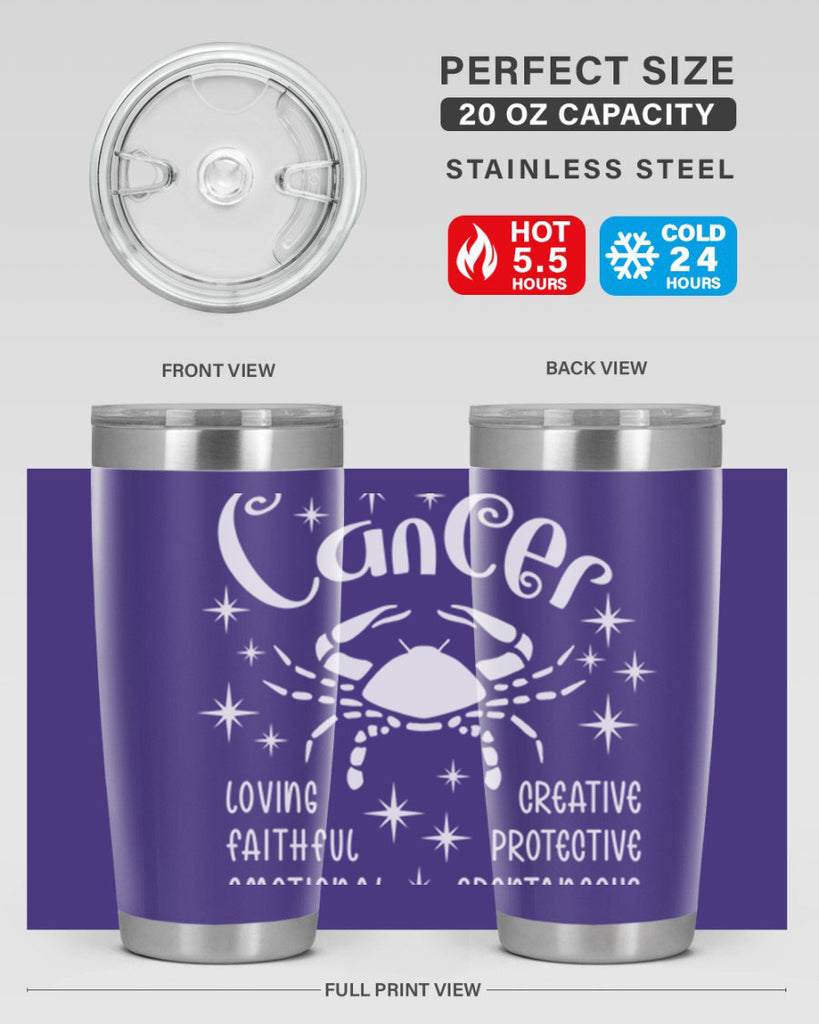Cancer 150#- zodiac- Tumbler