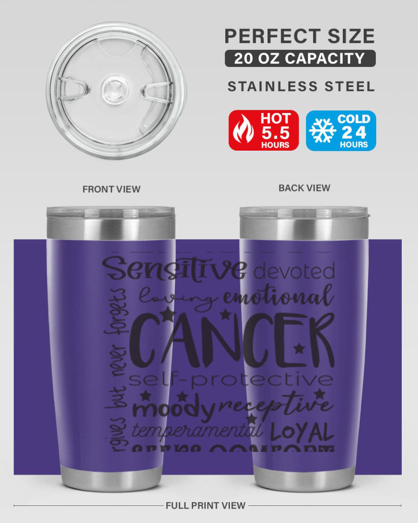 Cancer 565#- zodiac- Tumbler