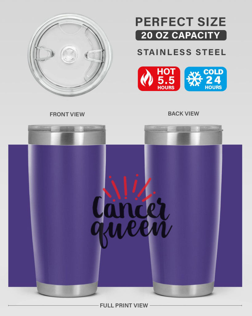Cancer queen 149#- zodiac- Tumbler