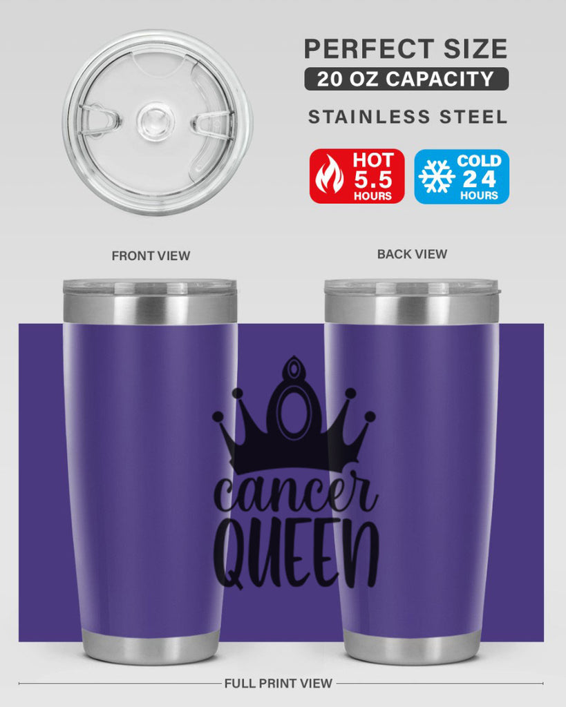 Cancer queen 160#- zodiac- Tumbler