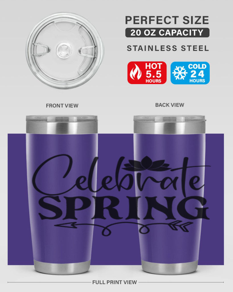 Celebrate spring 2#- spring- Tumbler