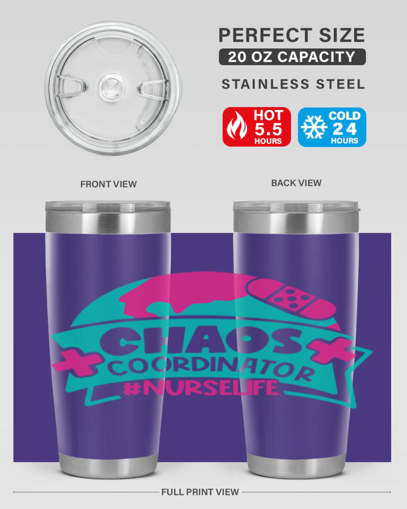 Chaos Coordinator Nurselife Style Style 213#- nurse- tumbler