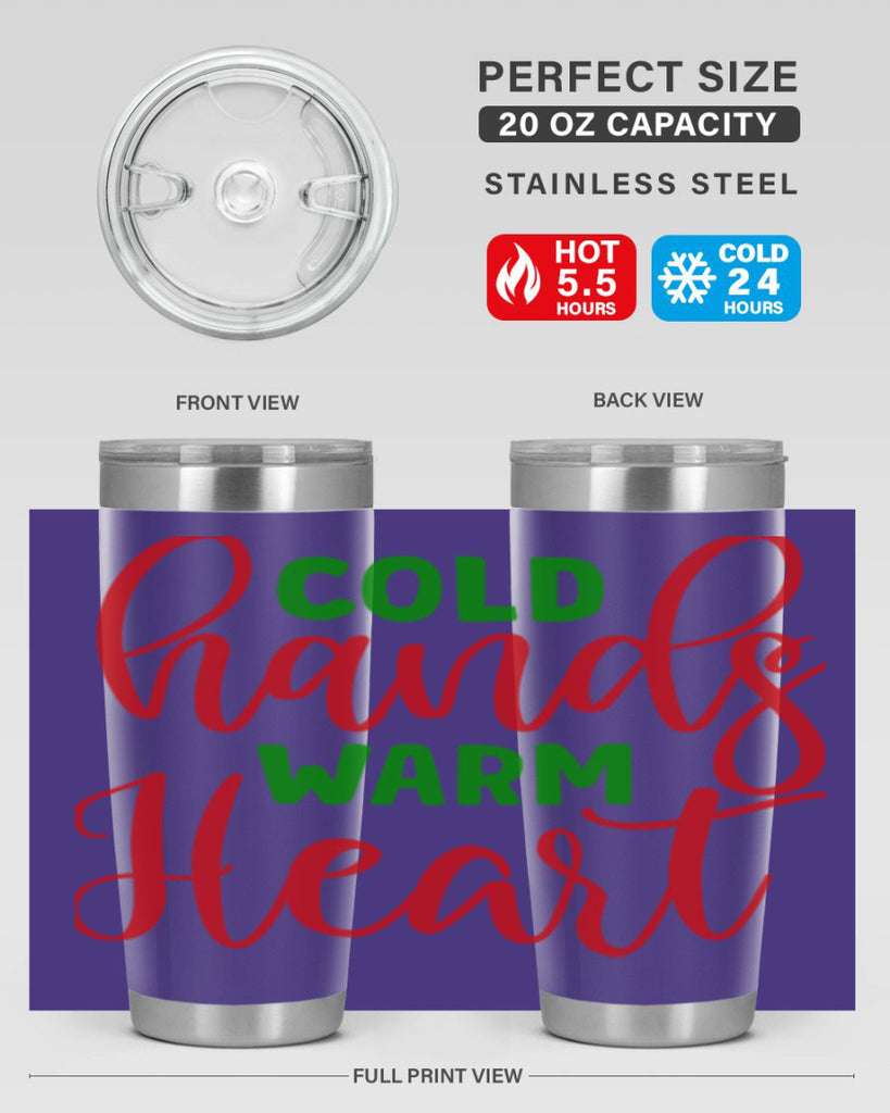 Cold Hands Warm Heart 46#- winter- Tumbler