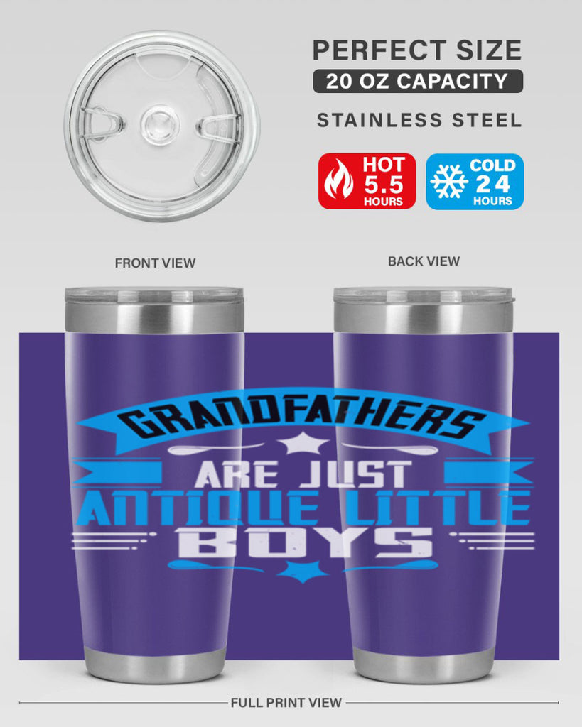 Grandfathers are just 122#- grandpa - papa- Tumbler