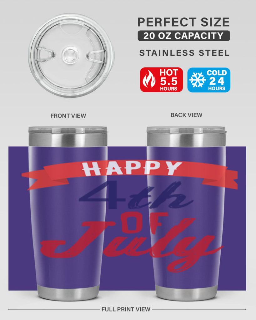 Happy th july Design Style 98#- Fourt Of July- Tumbler