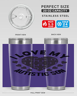 I love my Style 46#- autism- Tumbler