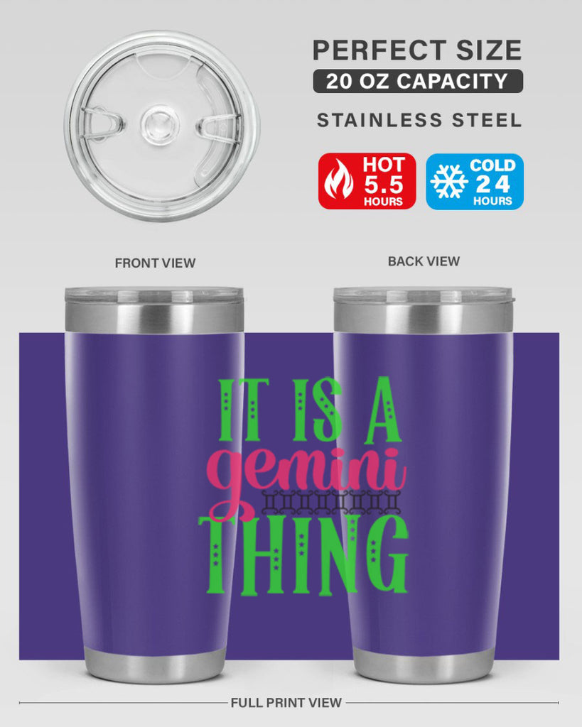 It is a gemini thing 254#- zodiac- Tumbler