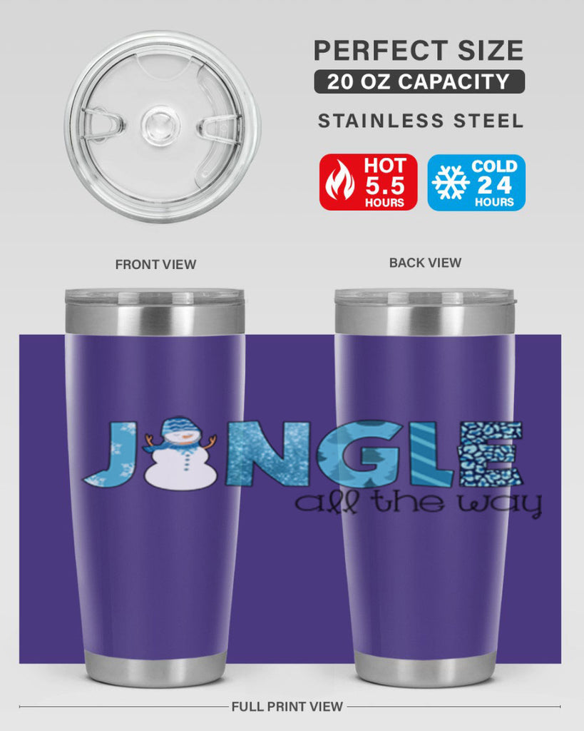 Jingle all the way 279#- winter- Tumbler