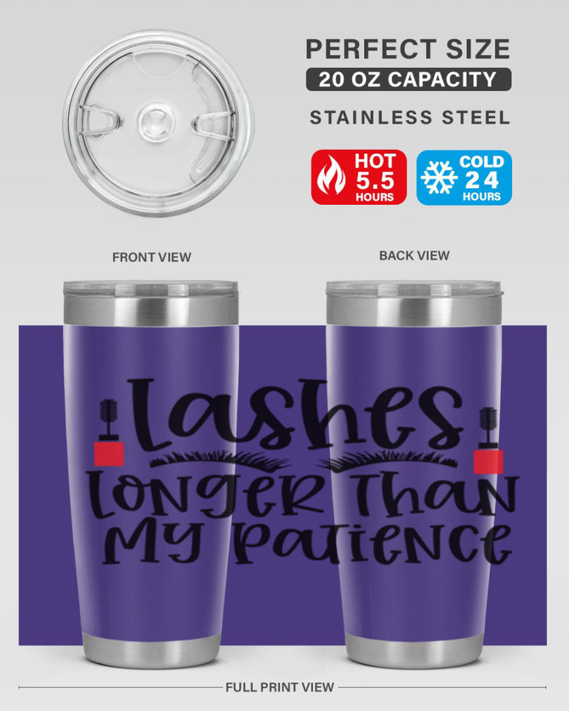 Lashes Longer Than My Patience Style 231#- make up- Tumbler