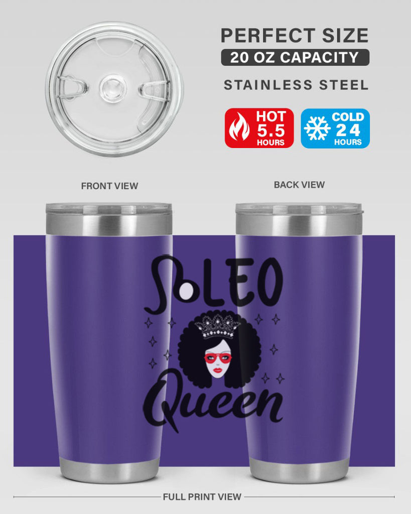 Leo queen 294#- zodiac- Tumbler
