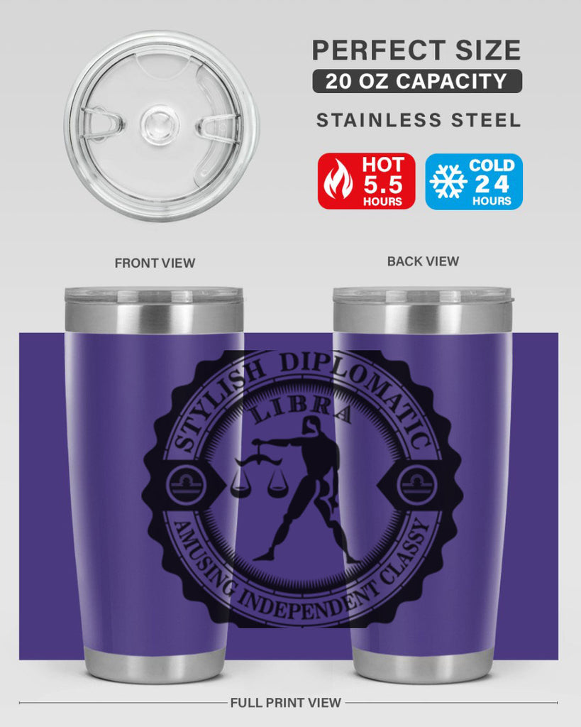 Libra 27#- zodiac- Tumbler