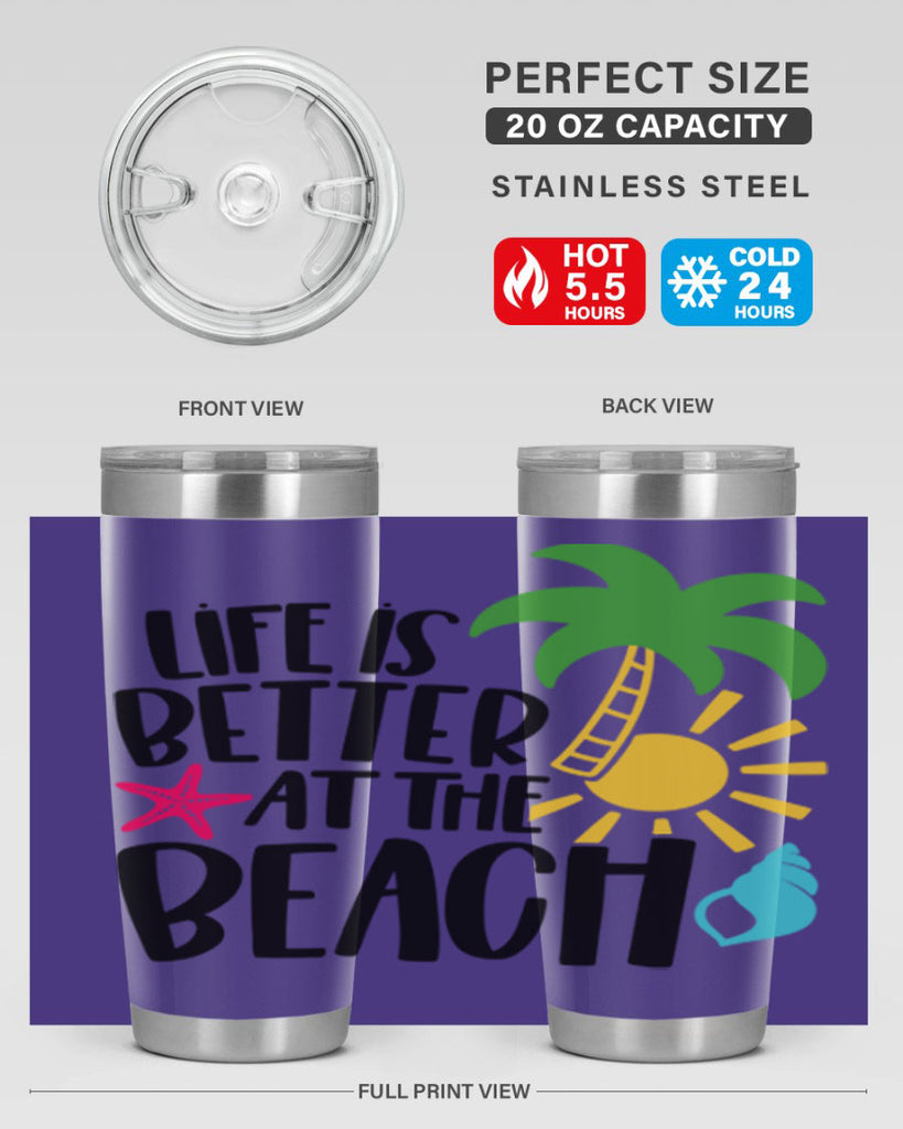 Life Is Better At The Beach Style 34#- summer- Tumbler