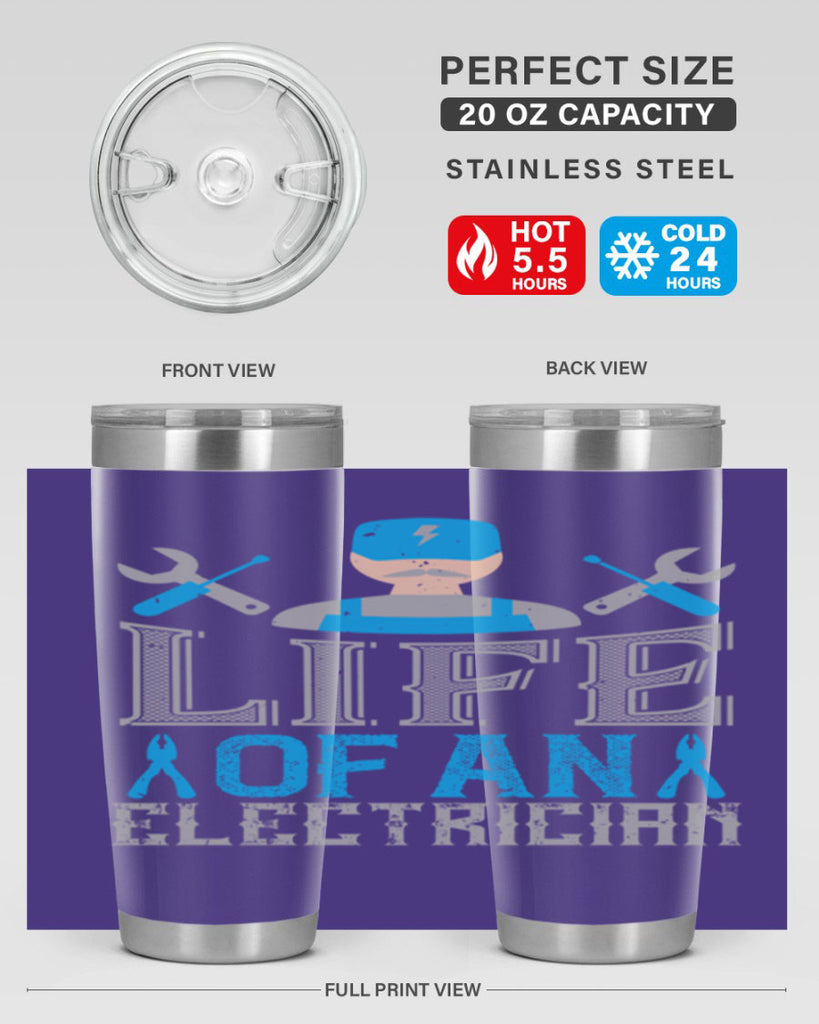 Life of an electrician Style 26#- electrician- tumbler