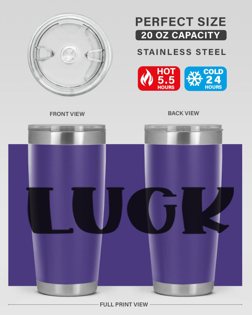 Luck Style 63#- St Patricks Day- Tumbler