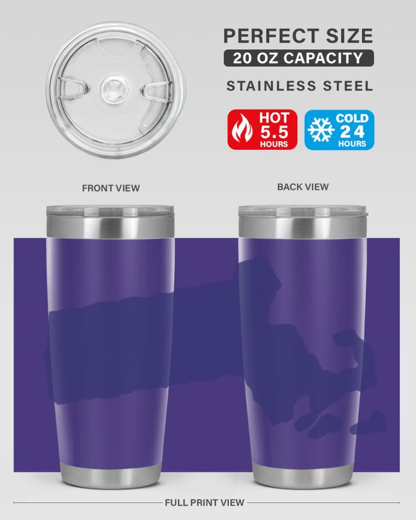 Massachusetts 30#- stateflags- Tumbler