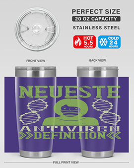 Neueste Antiviren Definition Style 28#- corona virus- Tumbler