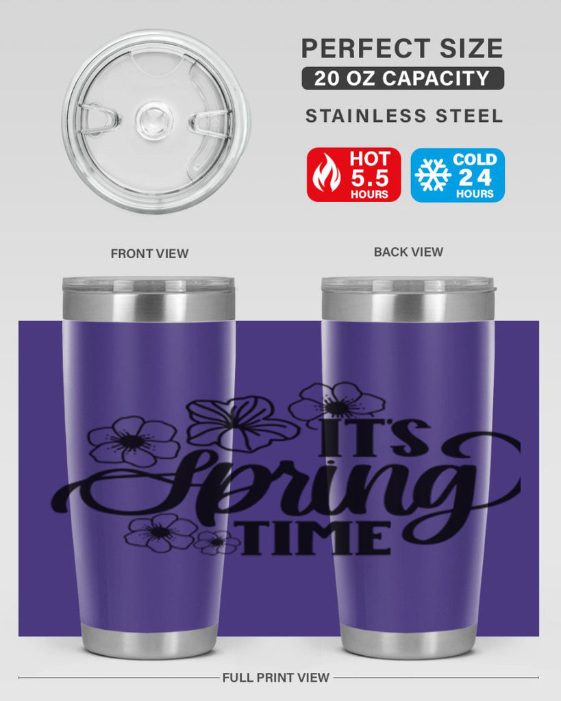 PNG_It's Spring Time394#- spring- Tumbler