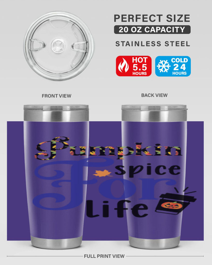 Pumpkinspiceforlife 566#- fall- Tumbler