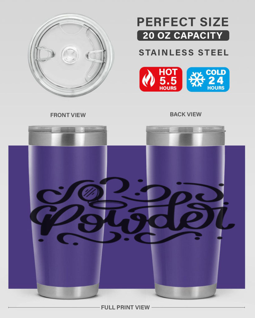 SinglePowder Style 24#- make up- Tumbler