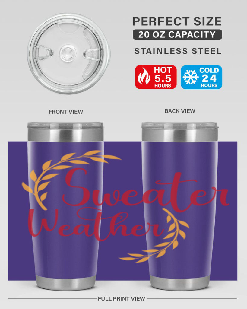 Sweater Weather 398#- winter- Tumbler