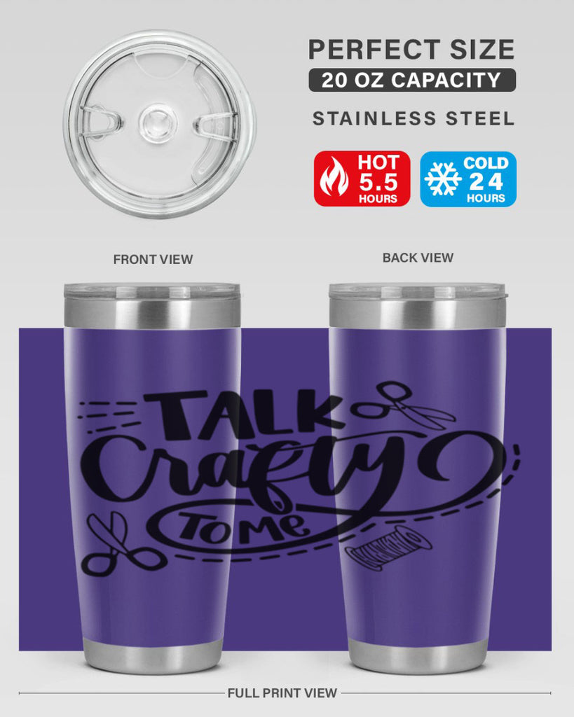 Talk Crafty Tome 7#- crafting- Tumbler