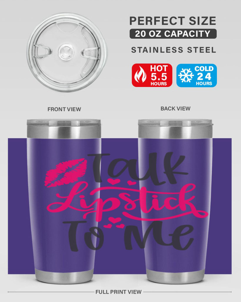 Talk Lipstick To Me Style 217#- make up- Tumbler