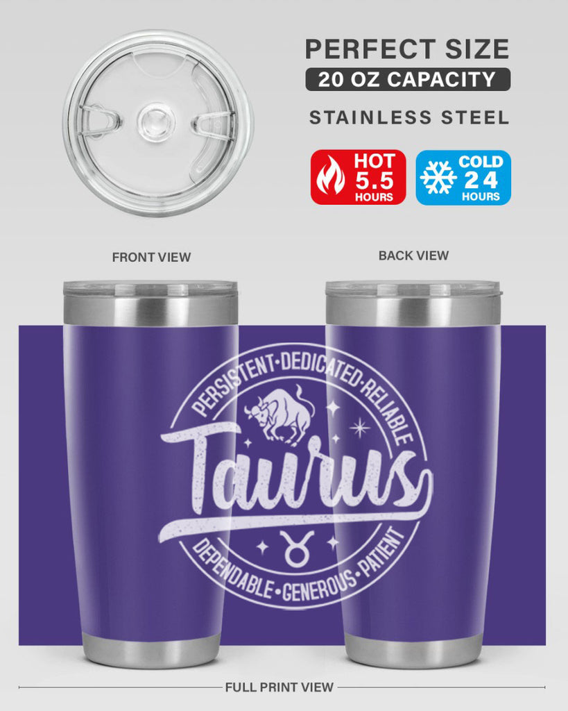 Taurus 495#- zodiac- Tumbler
