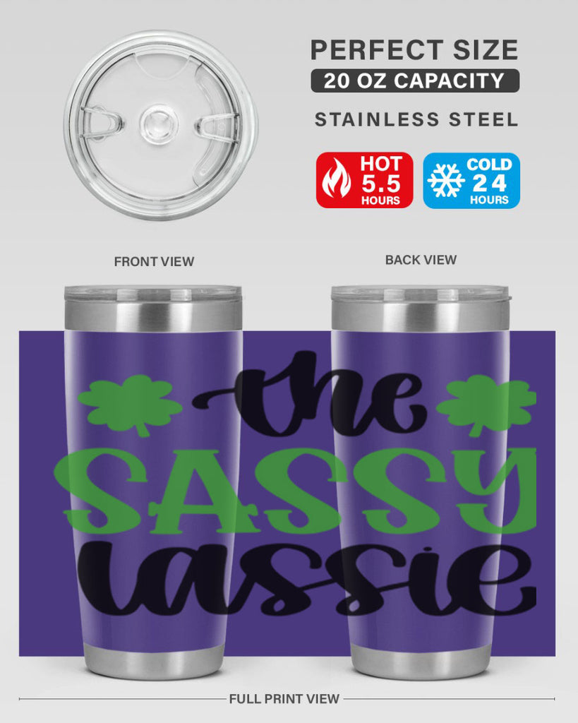 The Sassy Iassie Style 26#- St Patricks Day- Tumbler