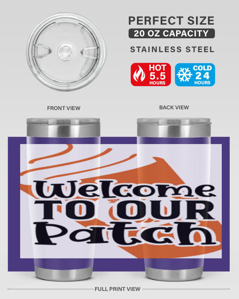 WelcometoOurPatch 642#- fall- Tumbler