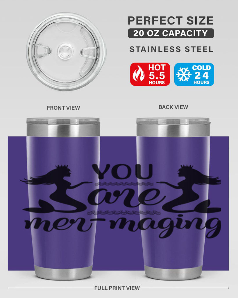 You are mermaging design 686#- mermaid- Tumbler