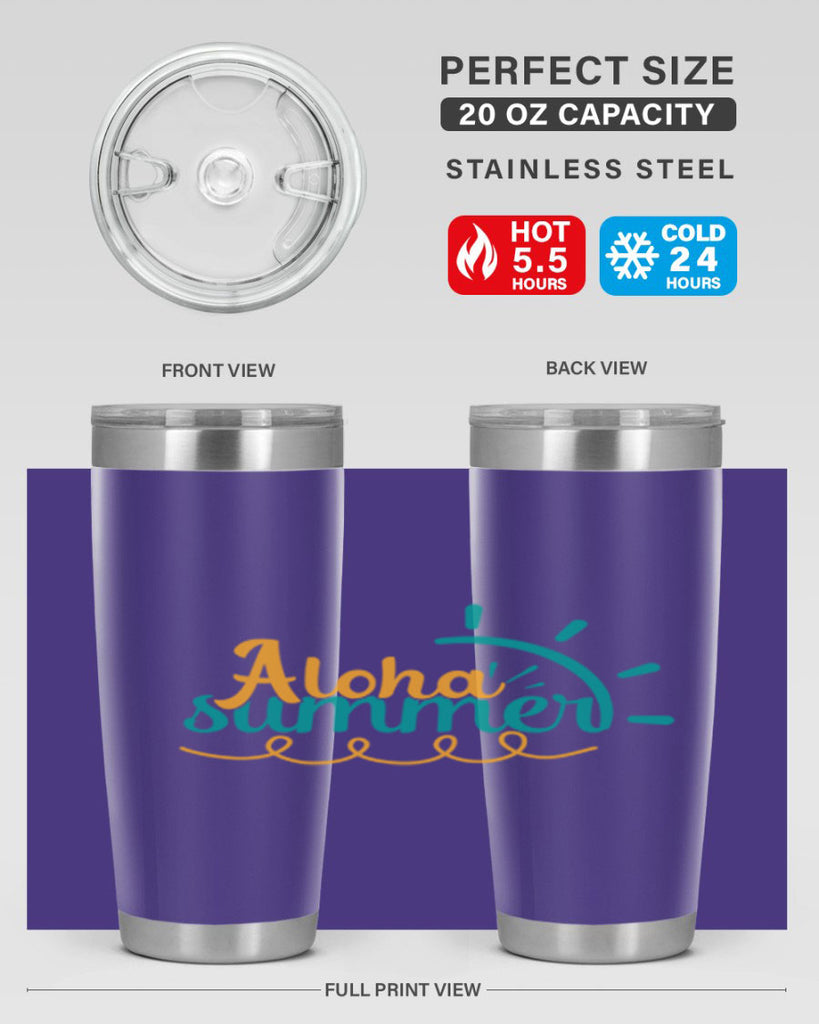 aloha summer Style 109#- summer- Tumbler