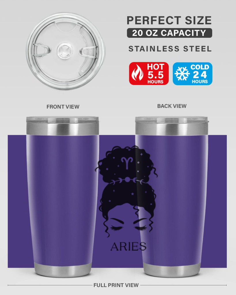 aries 132#- zodiac- Tumbler