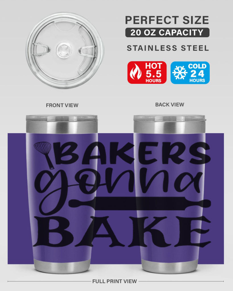 bakers gonna bake 5#- kitchen- Tumbler