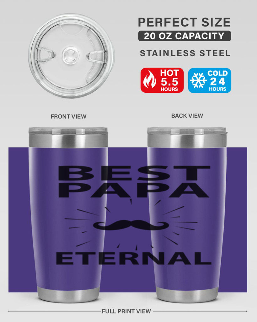 best papa png 92#- grandpa - papa- Tumbler