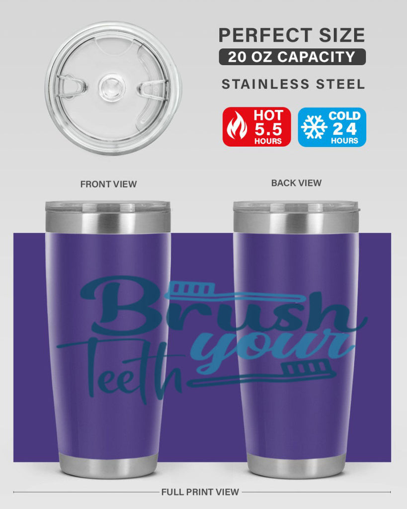 brush your teeth 87#- bathroom- Tumbler