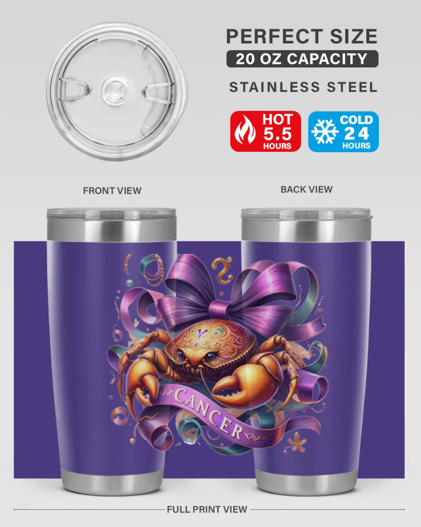 cancer 173#- zodiac- Tumbler