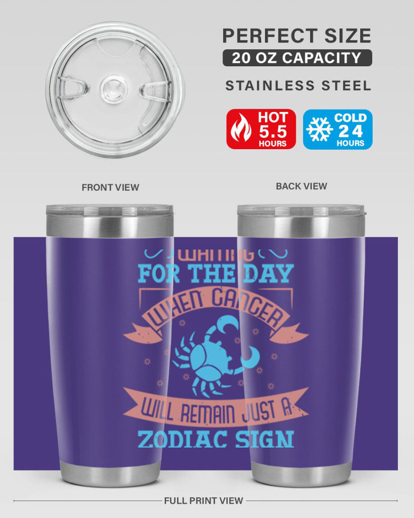 cancer 178#- zodiac- Tumbler