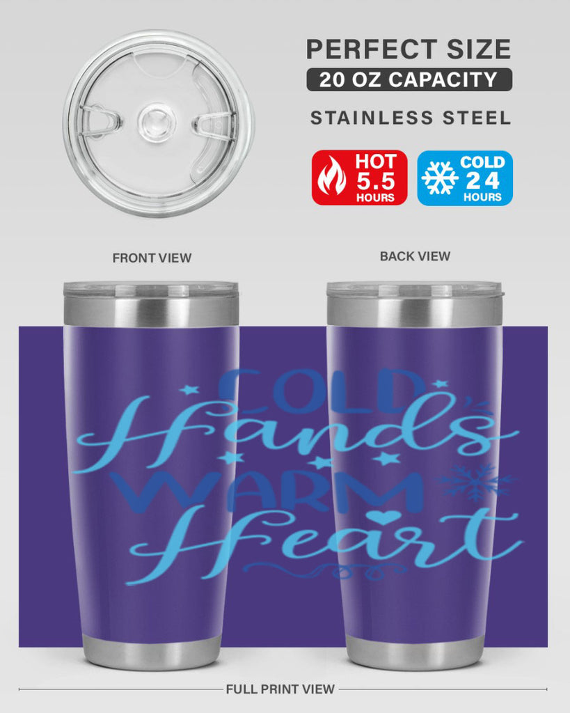 cold hands warm heart 51#- winter- Tumbler