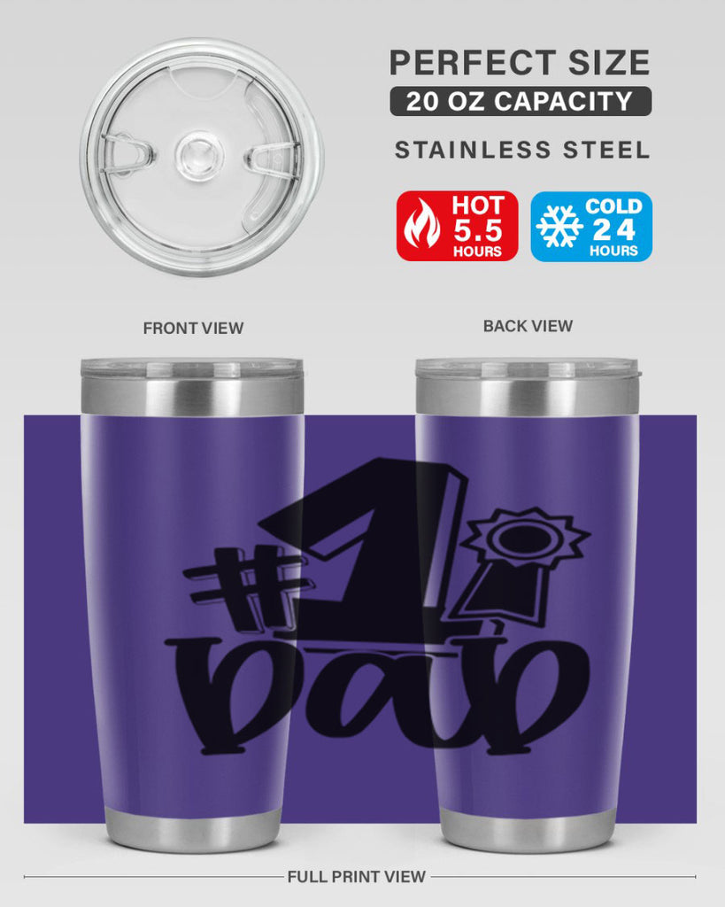 dad 76#- fathers day- Tumbler