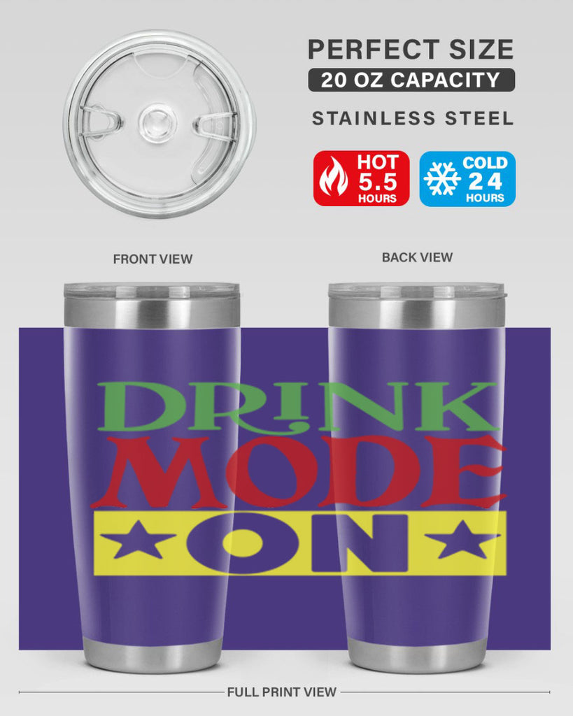 drink mode on 2#- cinco de mayo- Tumbler