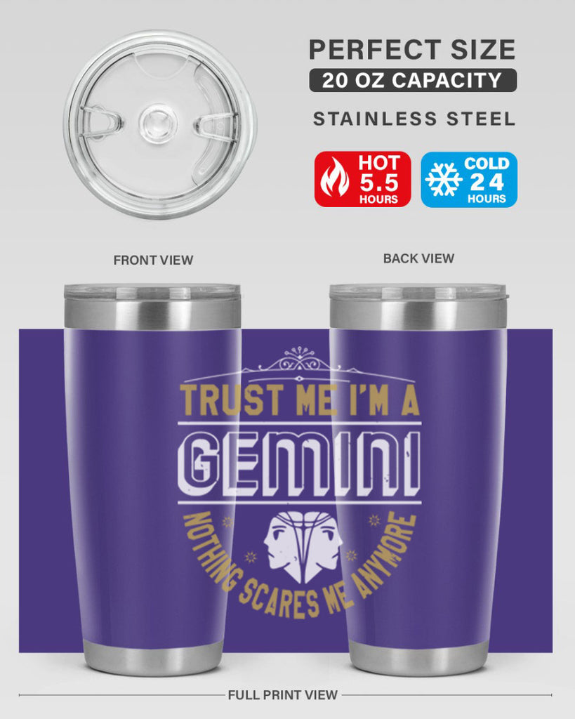 gemini 245#- zodiac- Tumbler