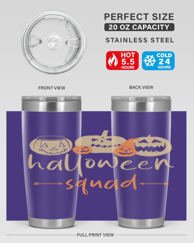 halloween squad 159#- halloween- Tumbler