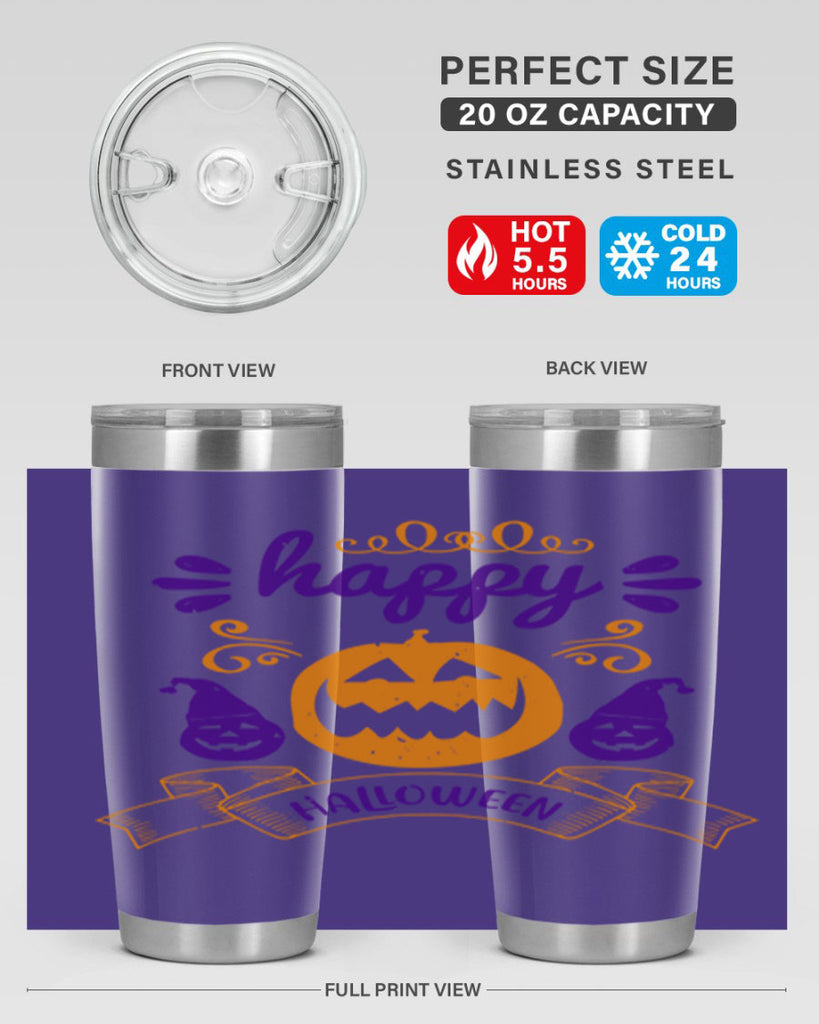 happy halloween 154#- halloween- Tumbler