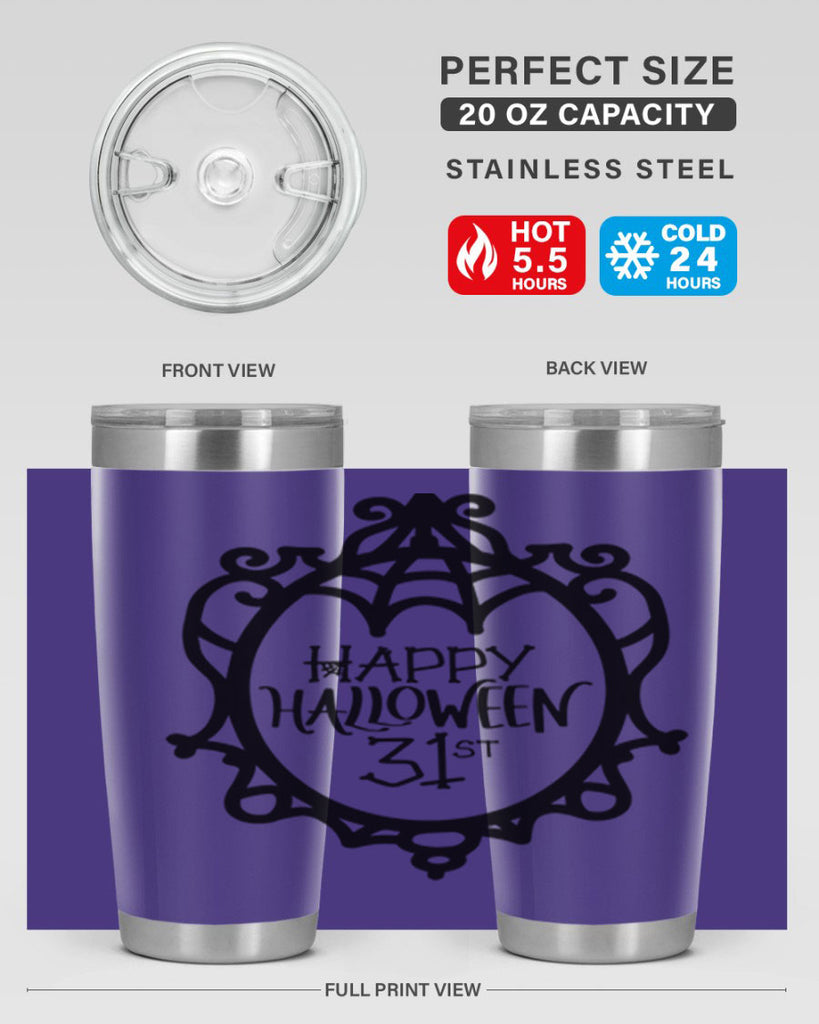 happy halloween st 64#- halloween- Tumbler