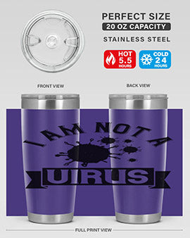 i am not a virus Style 35#- corona virus- Tumbler