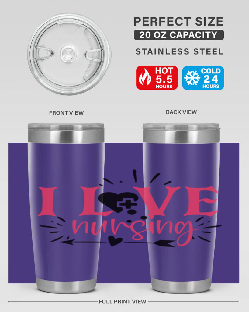 i love nursing Style Style 174#- nurse- tumbler