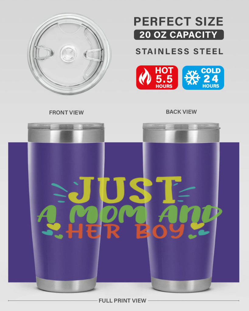 just a mom and her girl 391#- mom- Tumbler