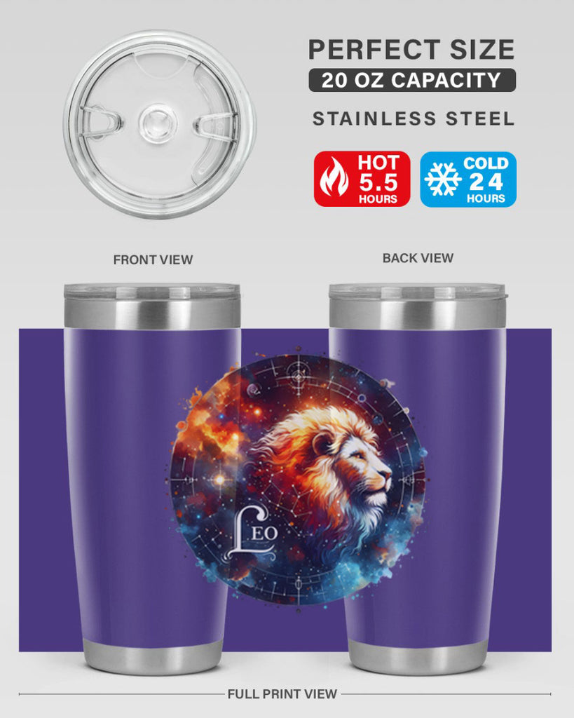 leo 300#- zodiac- Tumbler