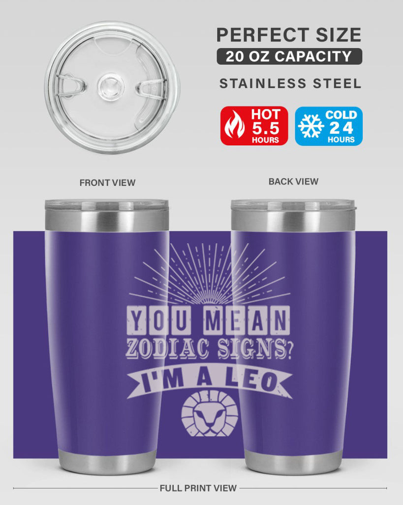 leo 309#- zodiac- Tumbler